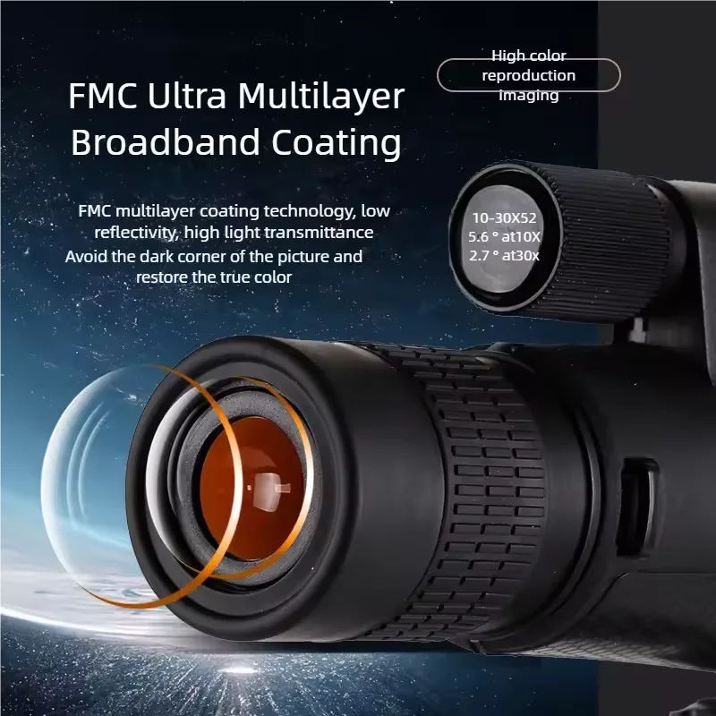 10-30x52 High Power Monocular Telescope HD ED Lens product detail 4