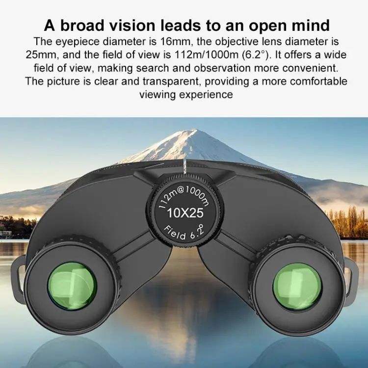 10 X 25 Compact Binoculars High-Power Portable Outdoor product detail 1