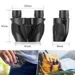 10 X 25 Compact Binoculars High-Power Portable Outdoor gallery 03