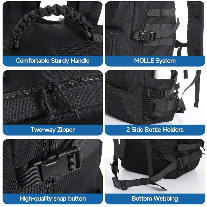 1000D Polyester Travel Hiking Trekking Camping Rucksack product detail 5