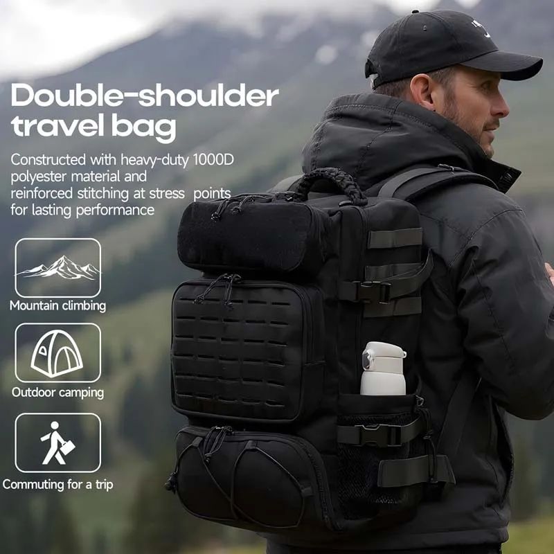 1000D Polyester Travel Hiking Trekking Camping Rucksack product detail 8