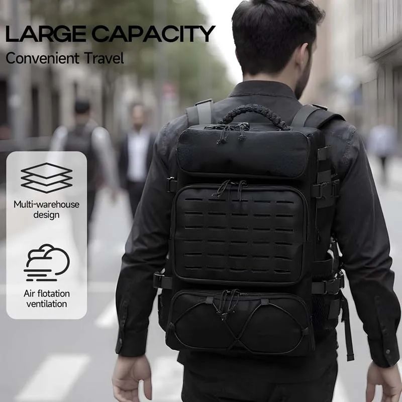 1000D Polyester Travel Hiking Trekking Camping Rucksack product detail 9