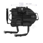 1000D Tactical Service Training Dog Vest Molle Dog gallery 04