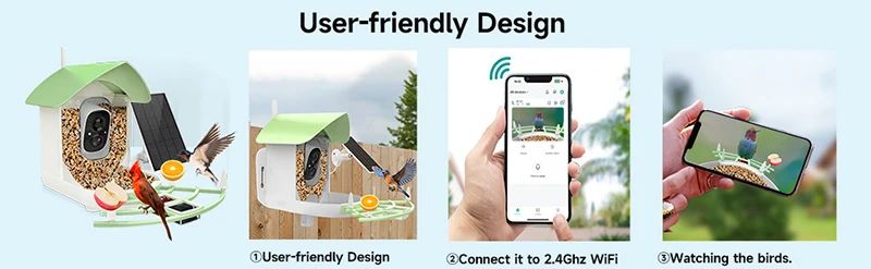 1080HD AI Recognition Outdoor Hanging Solar Powered Smart product detail 5