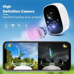 1080HD AI Recognition Outdoor Hanging Solar Powered Smart gallery 03