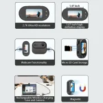 MinMax Outdoors 1080P Mini Action Camera product gallery image