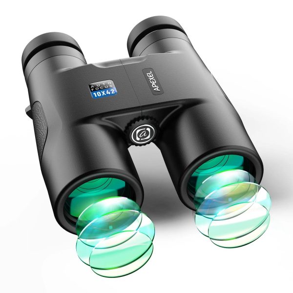 10X42 High Power Binoculars Compact HD Fixed Zoom main