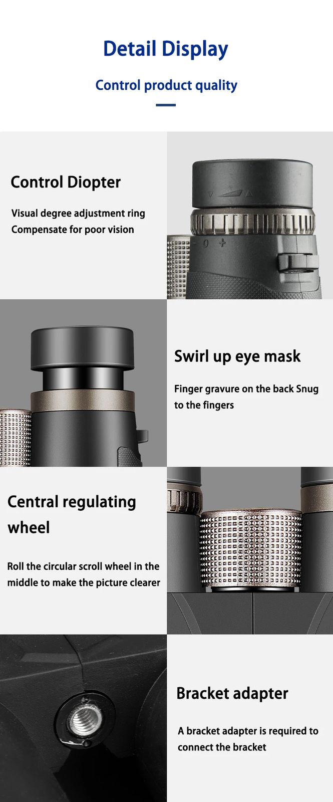10x42 Waterproof Binoculars Long Range for Kids and product detail 2