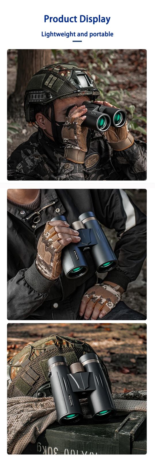 10x42 Waterproof Binoculars Long Range for Kids and product detail 3