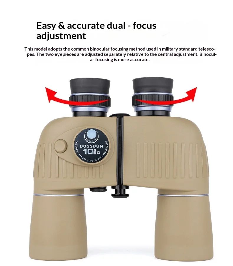 10x50 Refracting Porro Binoculars High-definition Low Light product detail 11