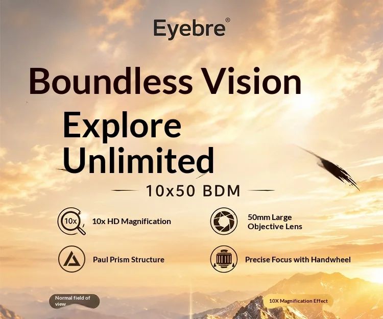 10x50BDM Handheld Binoculars High Definition High product detail 1