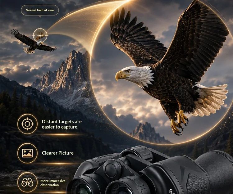 10x50BDM Handheld Binoculars High Definition High product detail 6