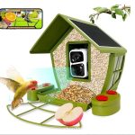 10X7X10 Inch Solar-Powered Bird Feeder with Camera, Suitable gallery 02