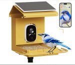 10X7X10 Inch Solar-Powered Bird Feeder with Camera, Suitable gallery 03