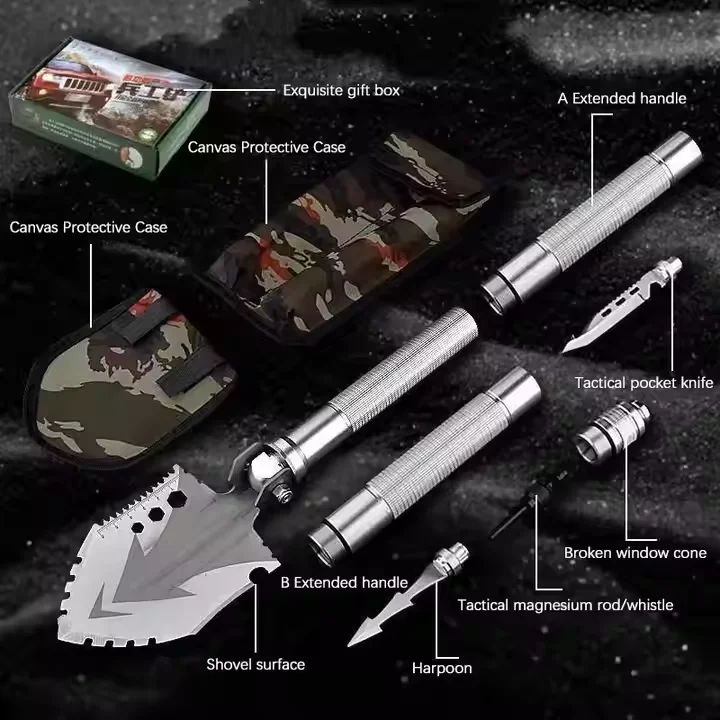 11 in 1 Multi-function Folding Survival Tactical Stainless product detail 3