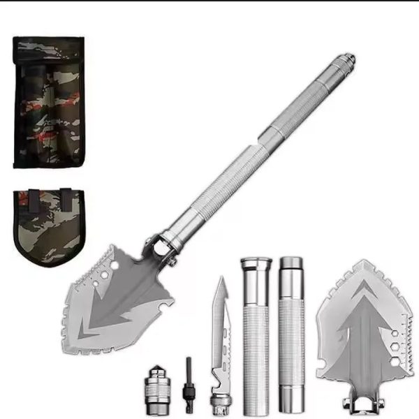 11 in 1 Multi-function Folding Survival Tactical Stainless main
