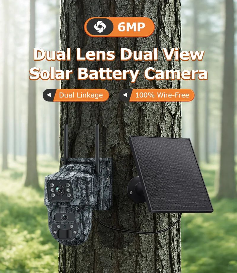 12MP 4G Outdoor Solar Hunting Camera AI Voice product detail 1