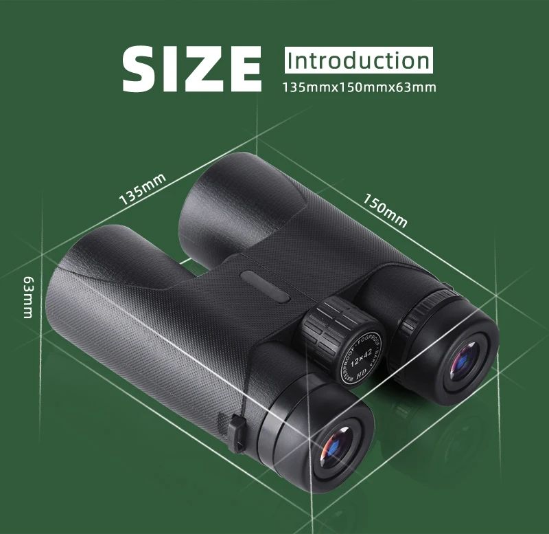 12x42 Power Binoculars, Compact HD Professional/Daily product detail 2