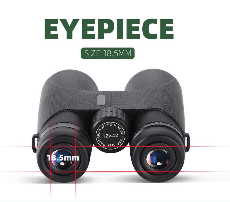 12x42 Power Binoculars, Compact HD Professional/Daily product detail 3