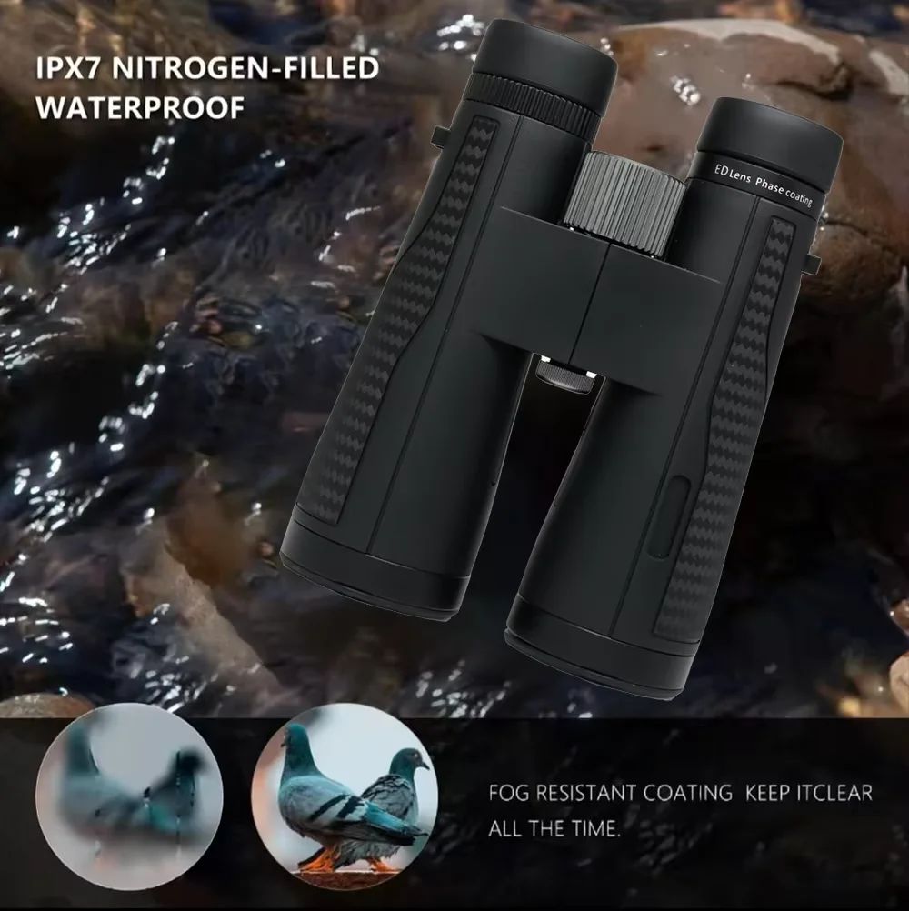 12x50 IPX7 Waterproof BAK4 Nitrogen-Filled Large Eyepiece product detail 6