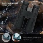 12x50 IPX7 Waterproof BAK4 Nitrogen-Filled Large Eyepiece gallery 05