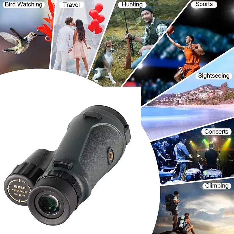 12x50 mm New Style Monocular Telescope Bak-4 Prism product detail 4