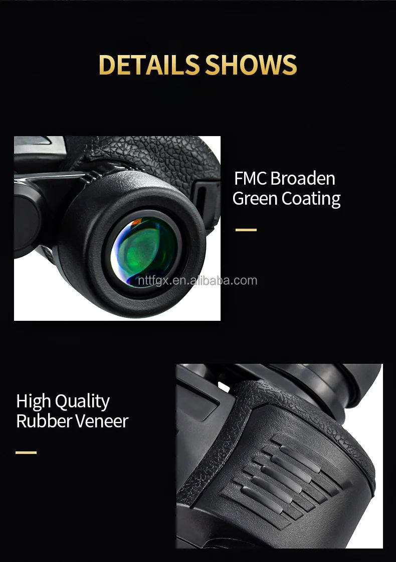 12x50 Powerful Binoculars Night Vision Teropong Binocular product detail 3