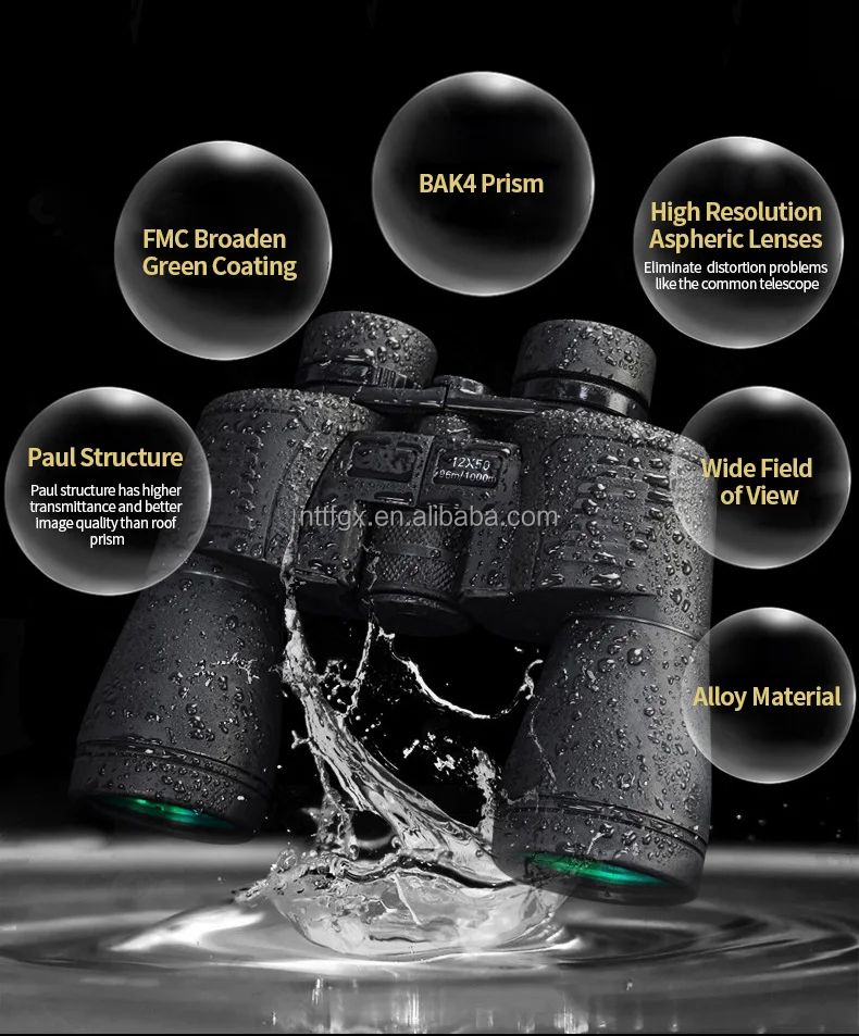12x50 Powerful Binoculars Night Vision Teropong Binocular product detail 14