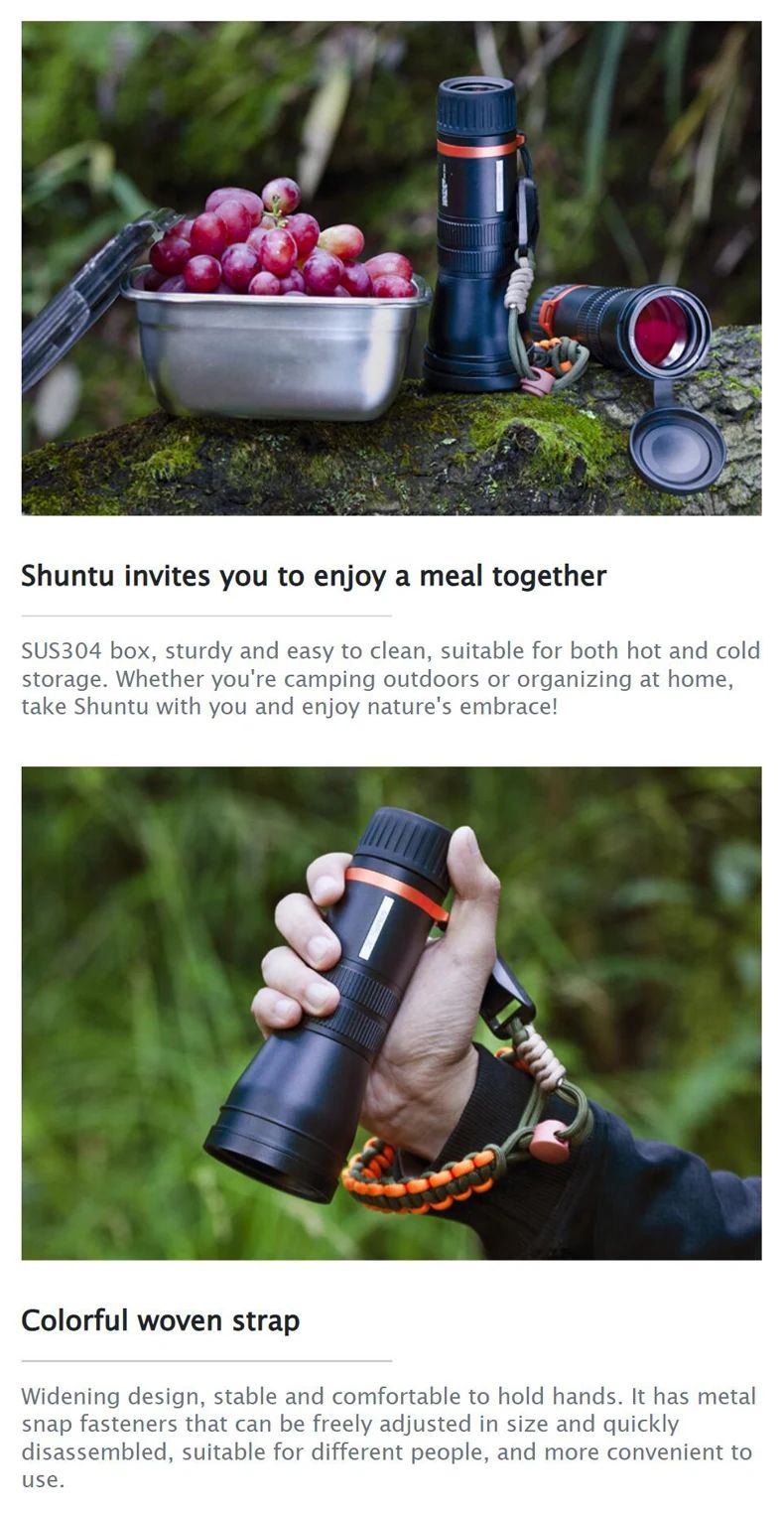 12x50 Roof Monocular BAK4 CNC Alloy SMC HRDC product detail 3