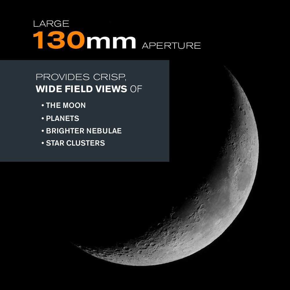 130EQ Newtonian Telescope - Reflector Telescope for product detail 7