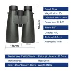 15x56 High Power IPX7 WATERPROOF BAK4 Prism Binoculars gallery 02