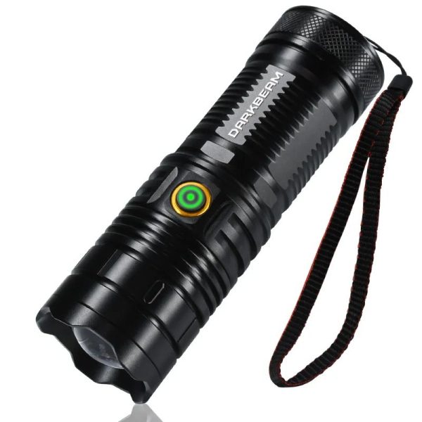 18650 Battery Rechargeable Tactical Flashlight 4-22H Runtime main