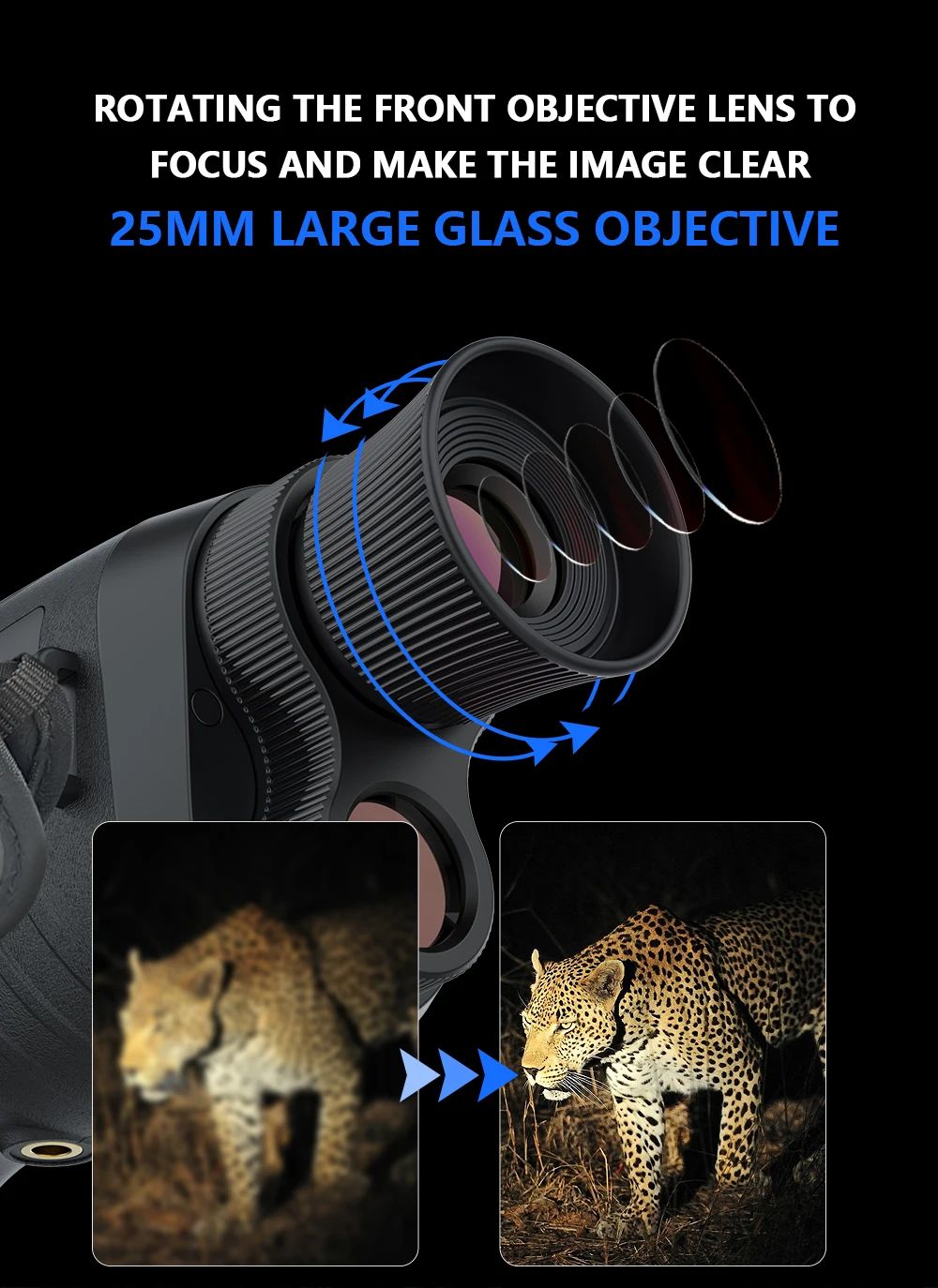 2.0 Inches HD Display DT19 Digital Night Vision product detail 4