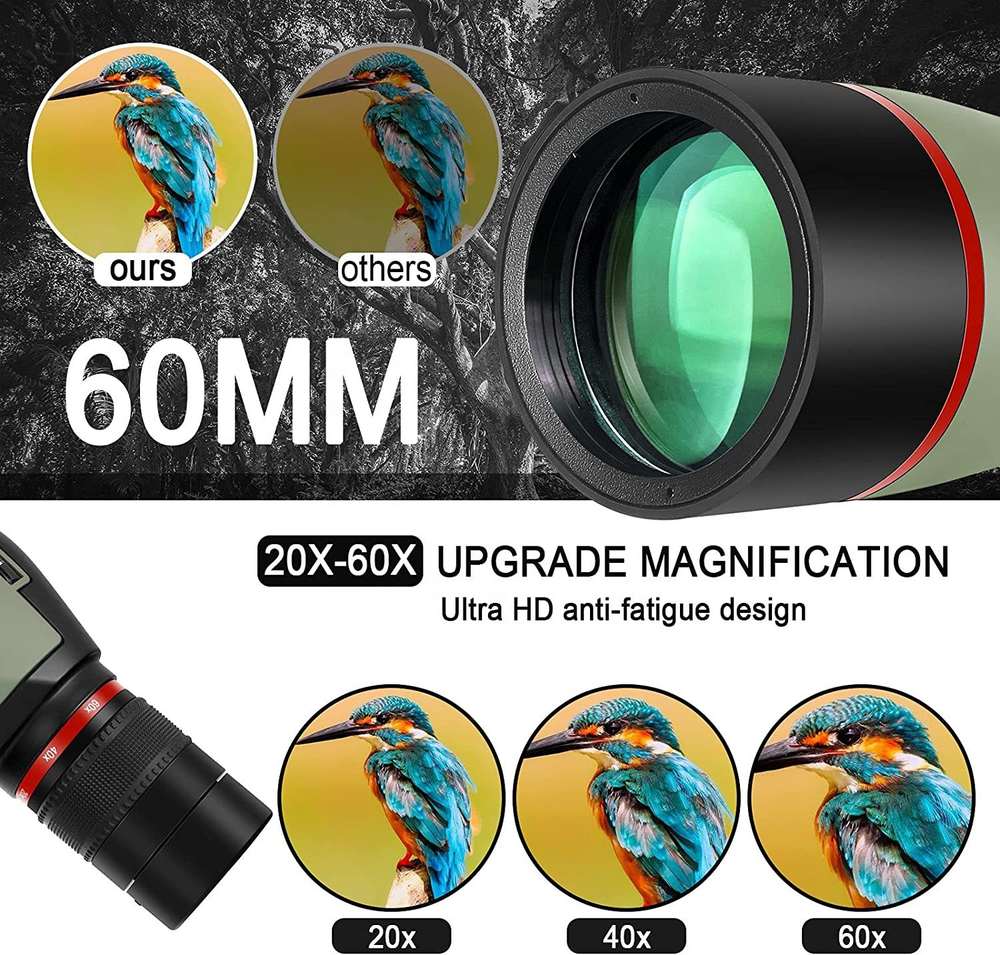 20-60x100 Bird Watching Spotting Scope for Outdoor product detail 3