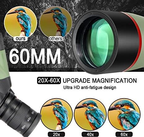 20-60x60 20-60x80 25-75x80 25-75x100 Spotting Scope for Bird product detail 2
