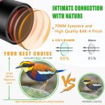 20-60x70 Powerful Zoom Monocular FMC BAK4 Waterproof Bird gallery 03