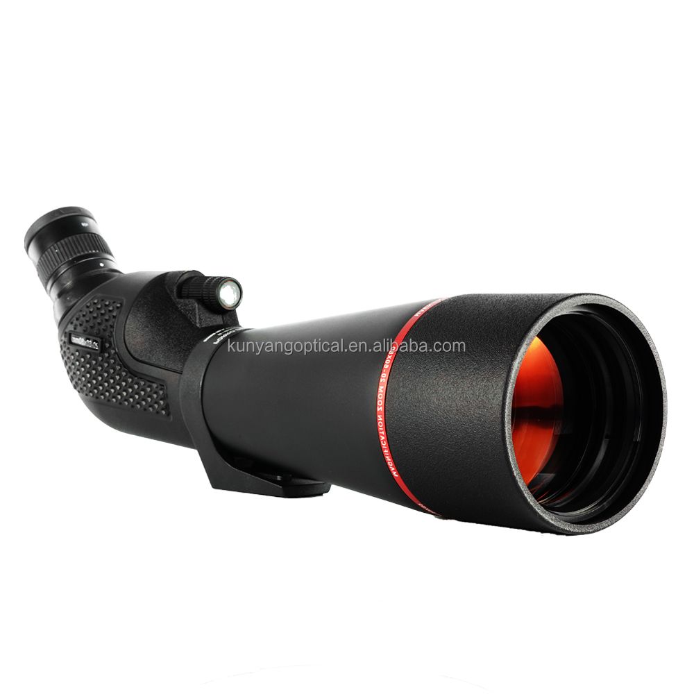 20-60x80 BAK4 Prism Spotting Scope 45 Angle Tripod product detail 4