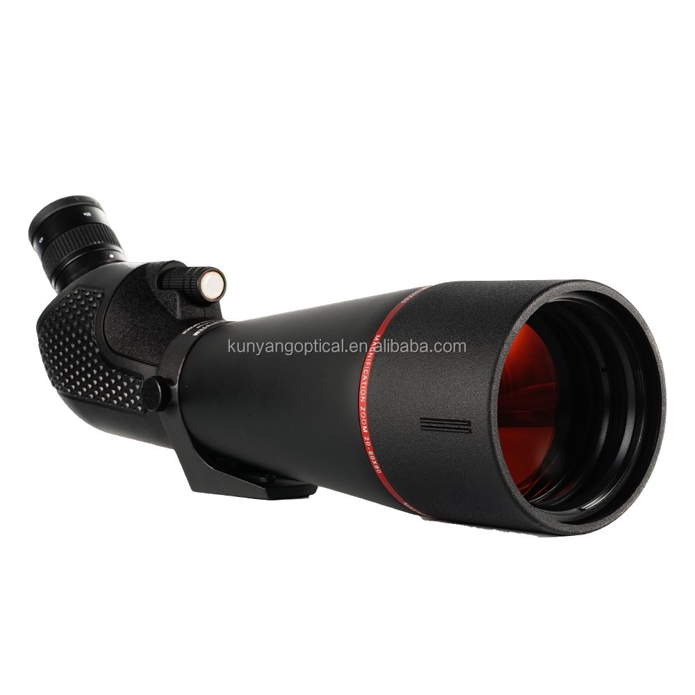 20-60x80 BAK4 Prism Spotting Scope 45 Angle Tripod product detail 7