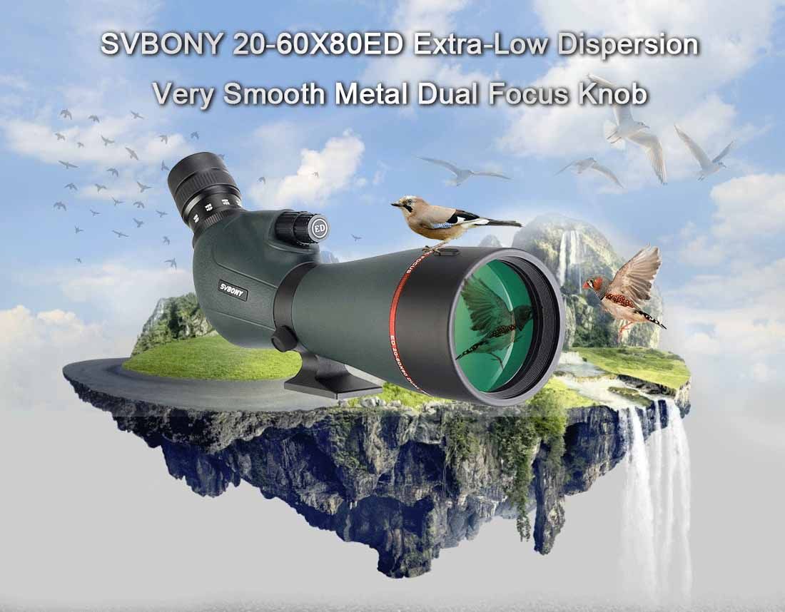 20-60X80 ED Spotting Scope for Phone Birding Photography product detail 3
