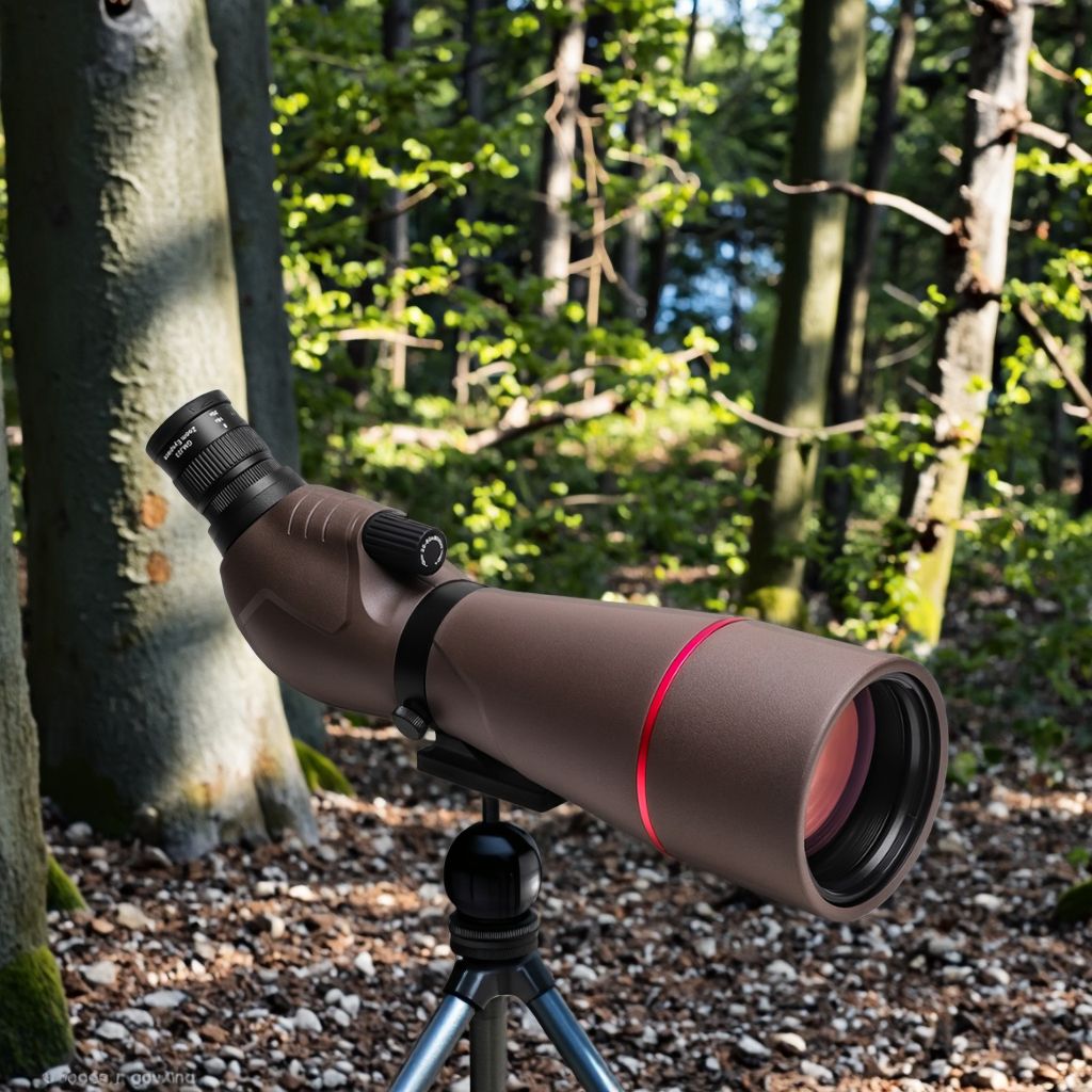 20-60x80 HD Clear Image BAK4 Prism Spotting Scopes product detail 2