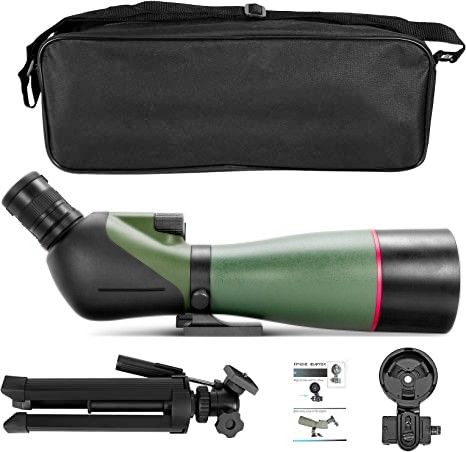 20-60X80 HD Dual Focusing Spotting Scope BAK4 Prism product detail 7