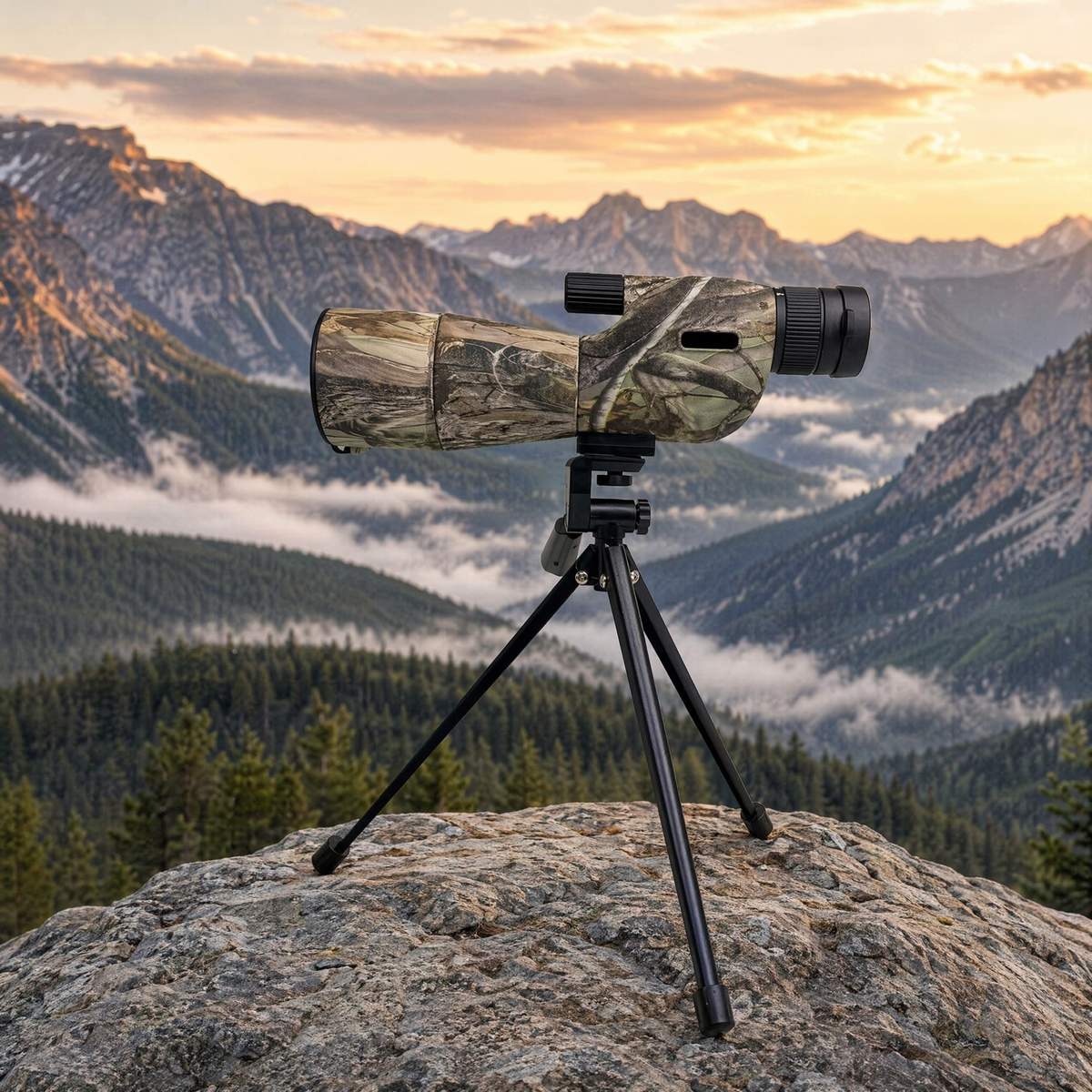 20-75x60 Spotting Scope Professional HD Optical FMC Lens product detail 7