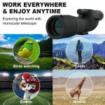 25-75x60mm Zooming Monocular Telescope High Definition gallery 01