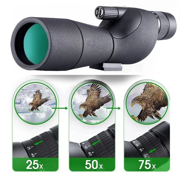25-75x60mm Zooming Monocular Telescope High Definition main
