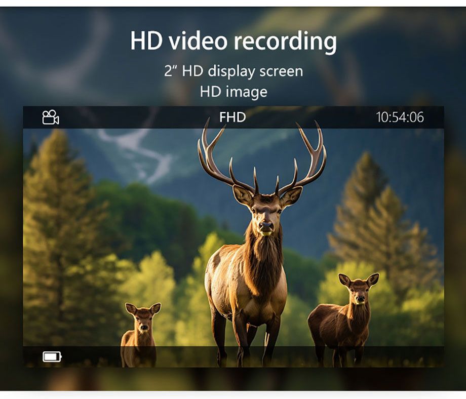 2K 30FPS Video 36MP Outdoor Wildlife 0.4S Triggering MinMax Outdoors product detail image 2