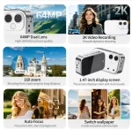 MinMax Outdoors 2K Mini Action Camera product gallery image