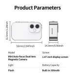 MinMax Outdoors 2K Mini Action Camera product gallery image