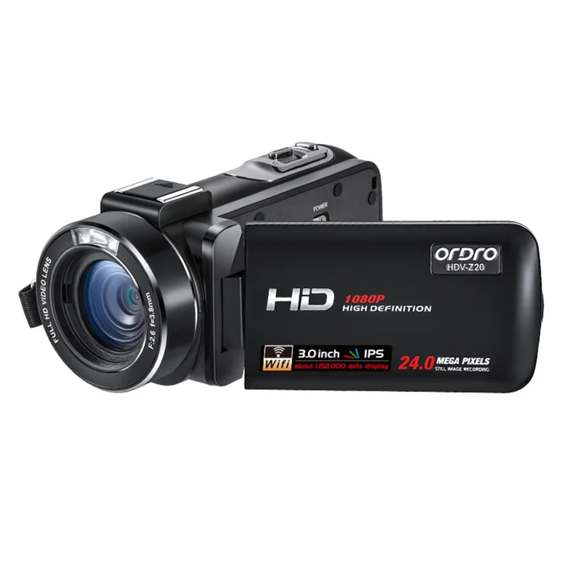 3-0-inch-1080p-hd-video-camera-dv-infrared-night-vision-digital-camcorder-eu-plug-for-travel-family-moments-and-everyday-photography-main HD Video Camera main product image