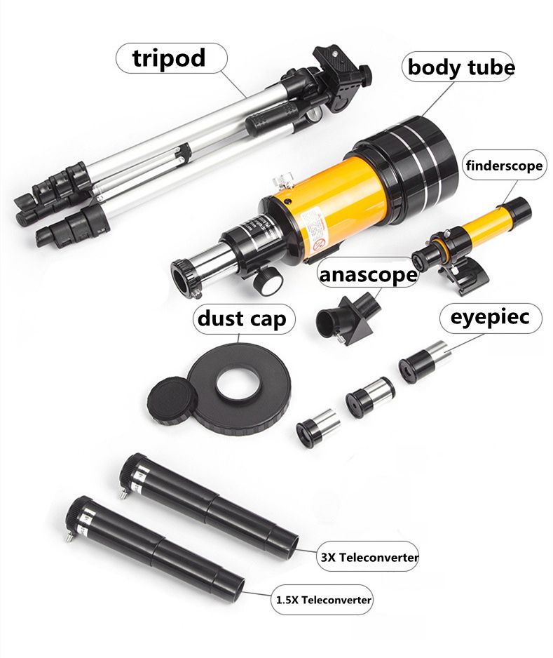 30070 Astronomical Telescope Professional Zoom HD 150X product detail 3