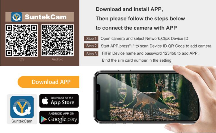 30MP 2K CMOS Hunting Trail Camera Waterproof APP MinMax Outdoors product detail image 7